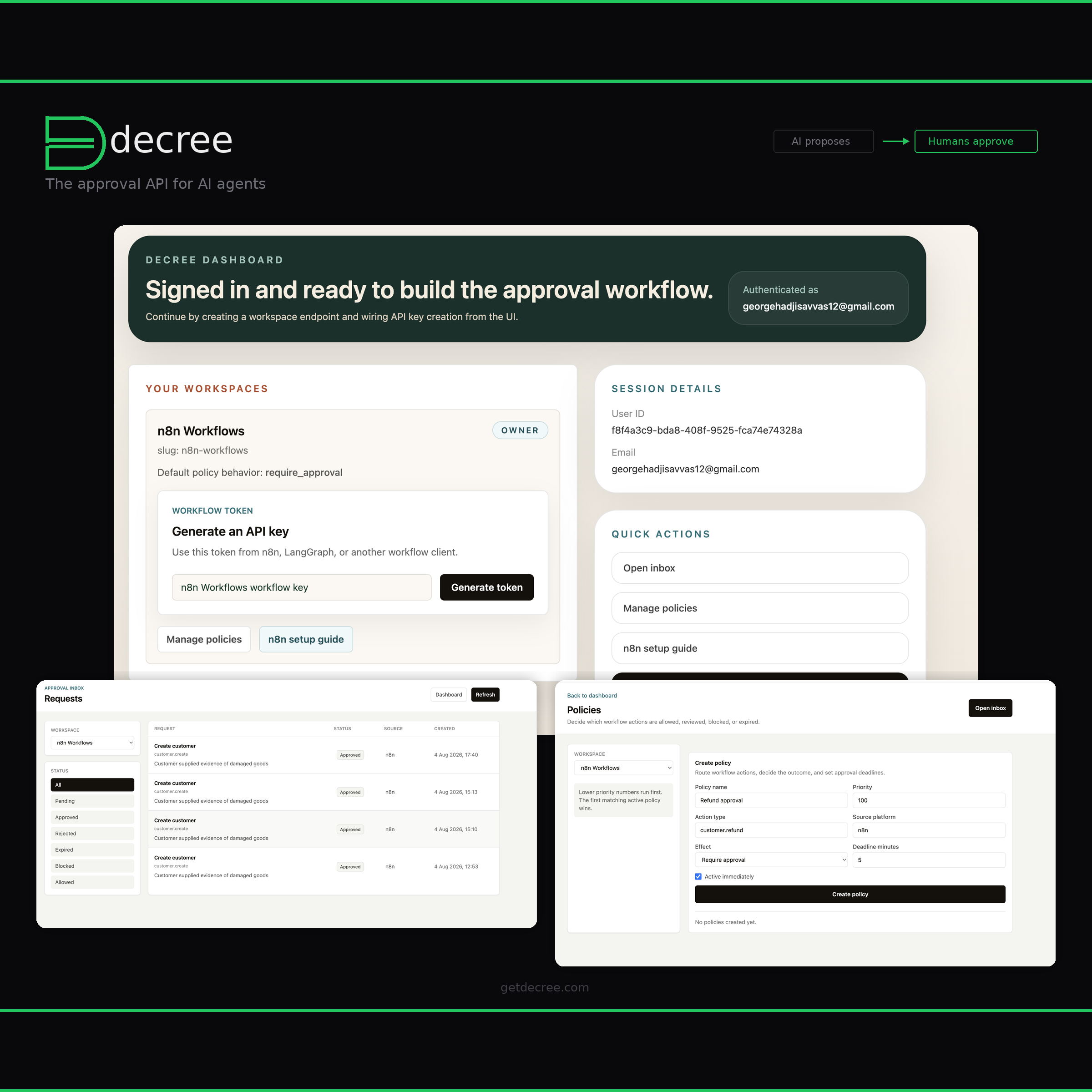 Decree product overview